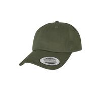 Flexfit Low Profile Cotton Twill Baseball Cap, Burnt Olive, One Size
