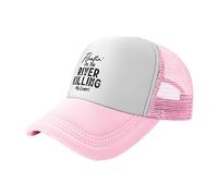 Baseball Cap Floating On The River Killing My Liver Trucker Hats Classic Flatbrim Snapback Caps Adjustable Baseballcaps for Camping Cycling Travel