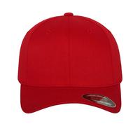 Baseball cap for kids Flexfit Wooly Combed Rouge 45/47 cm