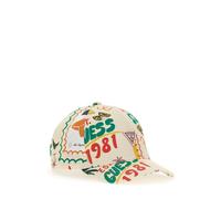 Baseball cap for kids Guess AOP Beige L