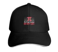 Baseball Cap Funny Pi Day, The Only Constant in My Life, Gift Idea Teacher Hard hat Designer Man