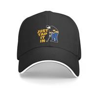 Baseball Cap Happy Gilmore Just Tap It in Golf Lovers Baseball Cap Custom Cap Sun Cap Hood Sports Caps Women's Hats for The Sun Men's