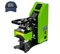 Baseball Cap Heat Press, 600W Manual Cap Heat Press with LCD Control Table, Curved Heating Aluminum Plate, Stainless Steel Hat Clip, Hat Sublimation Press for Baseball/Trucker Caps