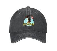 Baseball Cap Hip hop Sun Hat Classic Cotton Penguin Animal Bird Baseball Cap for Men Women Custom Adjustable Adult Noot Noot Pingu Dad Hat Spring Snapback