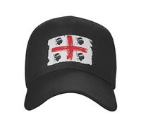 Baseball Cap Hip hop Sun Hat Classic Italy Sardinia Coat of Arms Baseball Cap Adult Unisex Sardegna Flag Four Moors Adjustable Dad Hat for Men Women Hip Hop Birthday Gift for Men Women