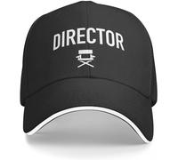 Baseball Cap Hip hop Sun Hat Director - Film Crew Chair Shirt for Cinema Movie Lovers/Film Buffs Baseball Cap Wild Ball Hat Birthday Hat Ladies Men's