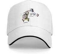 Baseball Cap Hip hop Sun Hat Fashion Unisex Lucky Luke Joe Caps Retro Dalton Brothers Sandwich Breathable Headwear Running Golf Friendship Gift Birthday for Men Women Multicoloured