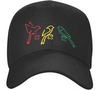 Baseball Cap Hip hop Sun Hat Fashion Unisex Punk Men Women Breathable 3 Little Dad Outdoor Snapback Hats Trucker Caps Friendship Gift Birthday for Men Women Multicoloured