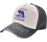 Baseball Cap Hip hop Sun Hat Hats are Warm and Stylish It's Not The Cow How Regenerative Agriculture Ball hat Western Men Women's Birthday Gift for Men Women Multicoloured