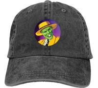 Baseball Cap Hip hop Sun Hat Hats are Warm and Stylish Summer with Visor for Men Women Cowboy hat Hip Hop Style Movie The Stanley Ipkiss Birthday Gift Men Women Multicoloured
