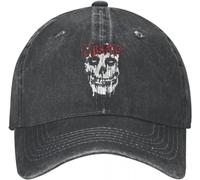 Baseball Cap Hip hop Sun Hat Misfits Men's Skull Cowboy Baseball Cap Horror Sun Hats for Halloween Spring Fall Vintage Gift