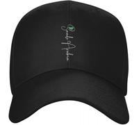 Baseball Cap Hip hop Sun Hat Unisex Fashion I Love-Baseball with Saudi Arabia Flag Polyester Beanie Heart National Day Hats Trucker Worker Friendship Gift Birthday for Men Women Multicoloured