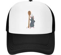 Baseball Cap Hip hop Sun Hat Unisex Fashion Ratatouille Any can Cook Casual Mesh Caps Adjustable Hip Hop Summer Hats Friendship Running Gift Birthday for Men Women Multicoloured