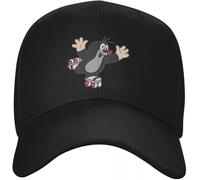 Baseball Cap Hip hop Sun Hat Unisex Fashion The Little Mole-Baseball caps for Men and Women Adjustable Polyester hat with Cartoon Design Friendship Gift Birthday Men Women Multicoloured