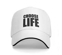 baseball Cap Hiphop Sun Hat Baseball Cap CHOOSE LIFE WHAM Skate Adjustable Hip Hop Hats Trendy Custom Men Baseball Caps Snapback Adjustable birthday gifts