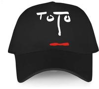 Baseball Cap Hiphop Sun Hat Black Casual Boys Printed Fish caps TOTO Face Symbol Rock Band Legend Print Unisex Snapback Hats