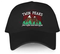 Baseball Cap Hiphop Sun Hat Summer Male Cap Personality Welcome to Twin Peaks Baseball caps Retro Mountain 90s TV Gift Outdoor Dad hat