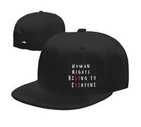 Baseball Cap Human Rights Belong to Everyone Flatbrim Snapback Caps Casual Trucker Hats Classic Baseballcaps for Cycling Camping Running