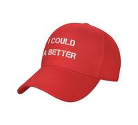 Baseball Cap I Could Shit A Better President Baseballcaps Breathable Trucker Hats Classic Baseball Hat for Camping Running Fishing