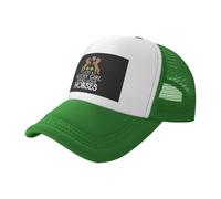 Baseball Cap I M Just A Lucky Girl Who Love Horses Flatbrim Snapback Caps Vintage Baseball Hat Breathable Trucker Hats for Travel Running Camping