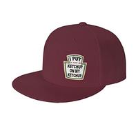 Baseball Cap I Put Ketchup On My Ketchup Dadcap Leisure Trucker Cap Fashion Trucker Hat for Camping Running Activities