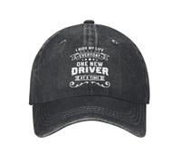 Baseball Cap I Risk My Lifes Everyday One New Driver Driving Instructor Trucker Hats Comfortable Baseballhat Vintage Flatbrim Snapback Caps for Travel Cycling Running