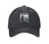 Baseball Cap Jimi Hendrixs Live at Men Women Vintage Rock Guitar Distressed Washed Hat Retro Snapback Outdoors Halloween