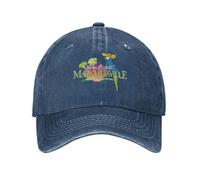 Baseball Cap Jimmy Buffett Unisex Style Margaritaville Distressed Cotton Caps Hat Fashion Outdoor Running Golf Snapback Hat Birthday