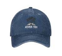 Baseball Cap Joshua Tree National Park Fashionable Baseball Hat Breathable Denim Dad Hat Adjustable Baseballcaps for Fishing Running Camping