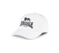 Lonsdale Men's Norbury Cap, White/Black, One Size