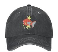 Baseball Cap Magikarp Fish Cute Monster Rock Washed Hip Hop Unisex-Teens Fashion Logo Gift