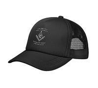 Baseball Cap Make The World Better Freemason Shirt Masonic Funny Black Flatbrim Snapback Caps Breathable Trucker Hats Classic Baseballcaps for Running Fishing Travel