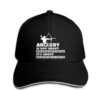 Baseball Cap Men's Archery Interesting Sayings for Archery Archery Gift Snapback hat reaches The top Sports Sun Hat Polo Style Birthday Gift