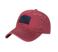 Baseball Cap Mesh Style Flag of Alaska Baseball Hat Vintage Trucker Hats Adjustable Baseballcaps for Fishing Running Travel