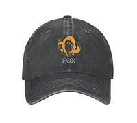 Baseball Cap Metal Gear Solid Fox Comfortable Snapback Cap Classic Outdoor Hat for Hiking Shopping Workouts