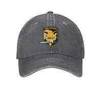 Baseball Cap Metal Gear Solid Fox Quick Dry Snapback Cap Lightweights Sports Hat for Men Women Activities