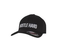 Baseball cap Mister Tee Hustle Wording Flexfit Noir S/M