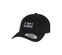 Baseball cap Mister Tee I Don't Care Noir TU