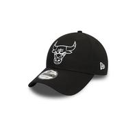 New Era Nba Chicago Bulls Essential Outline 9forty Cap Black