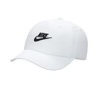 NIKE K NK Club Cap US CB FUT WSH Hat White/Black
