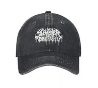Baseball Cap Outdoors Slaughter to Prevail Fan Made Unisex Rock Distressed Denim Washed Hat Cap Casual Outdoor Adjustable Headwear