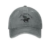 Baseball Cap Percy Jackson Camp Half-Blood Unisex Style Distressed Washed Caps Hat Retro Workouts Headwear Outdoor Sports Gift