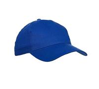Baseball Cap Polo Style Classic Sports Casual Plain Sun Hat Unisex Mens Women Royal Blue One Size