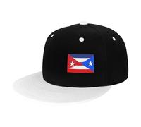 Baseball Cap Puerto Rico Cuba Cuban Flag Trucker Hats Breathable Baseballcaps Vintage Baseball Hat for Running Travel Fishing