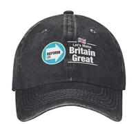 Baseball Cap Reform UK Let's Make Britain Great Denim Outdoor Gym Trucker Dad Summer Unisex Men Casual Design Gift