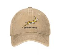 Baseball Cap Retro South Afric Springbok Rugby Unisex Style Distressed Washed Snapback Hat Outdoor Workouts Adjustable Hats Cap Birthday Gift
