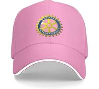 Baseball Cap Rotary-International Trucker Hats Breathable Baseballcaps Vintage Dad Hat for Travel Running Fishing