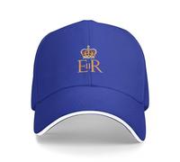 Baseball Cap Royal Cypher of Queen Elizabeth II. Baseball Cap Golf Hat Designer Hat Beach Bag Women's Beach Visor Men's
