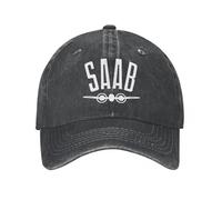 Baseball Cap Saabs Racing Retro Distressed Cotton Motor Snapback Cap Unisex Style Outdoor Running Golf Gift Hats Capbirthday Gift
