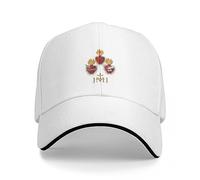 Baseball Cap Sacred Heart of Jesus,Immaculate Heart of Mary, Chaste Heart of St. Joseph, Hearts of The Holy Family JMJ Cap Baseball Cap